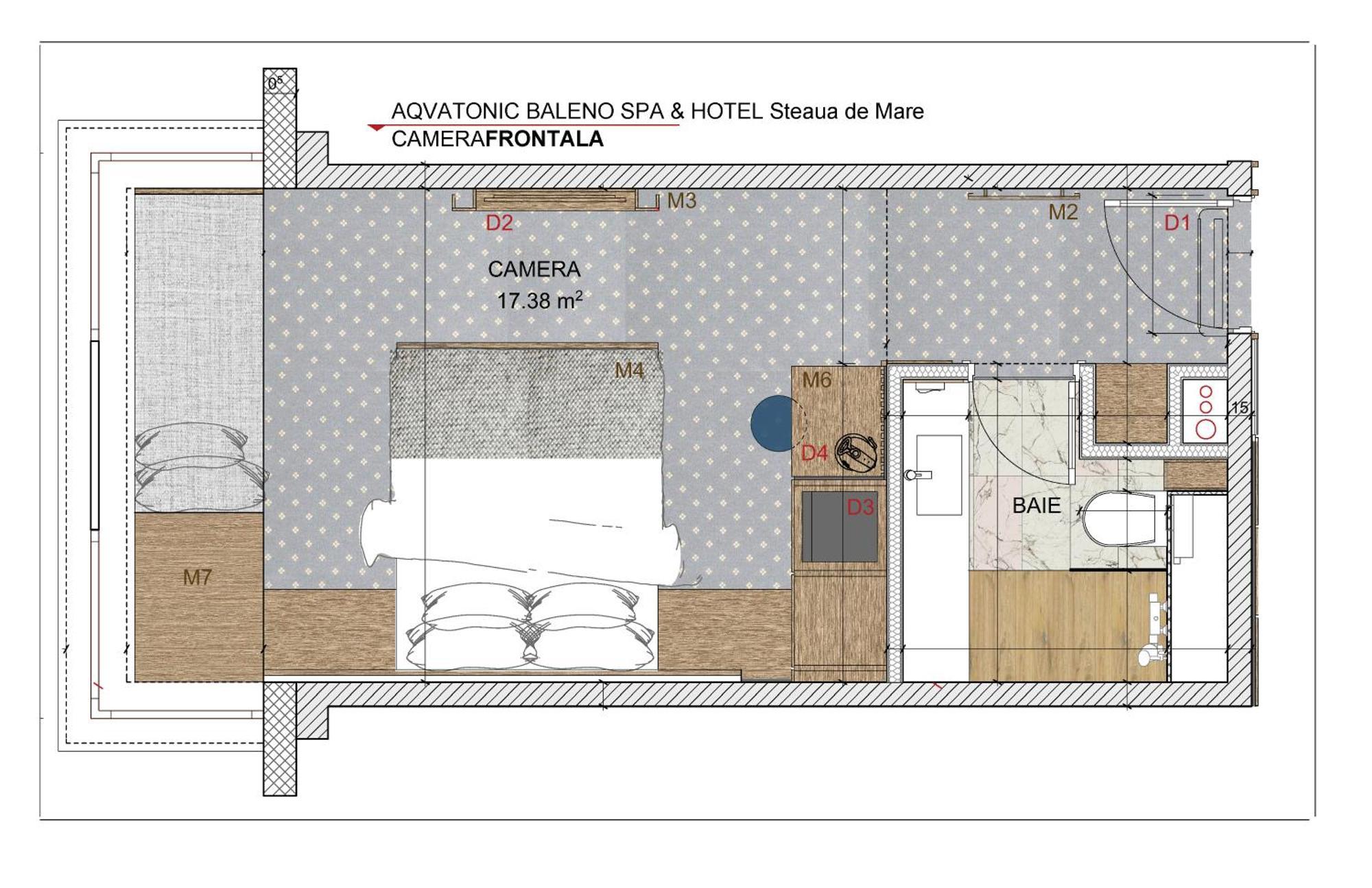 Aqvatonic Hotel - Steaua De Mare Eforie Nord Værelse billede